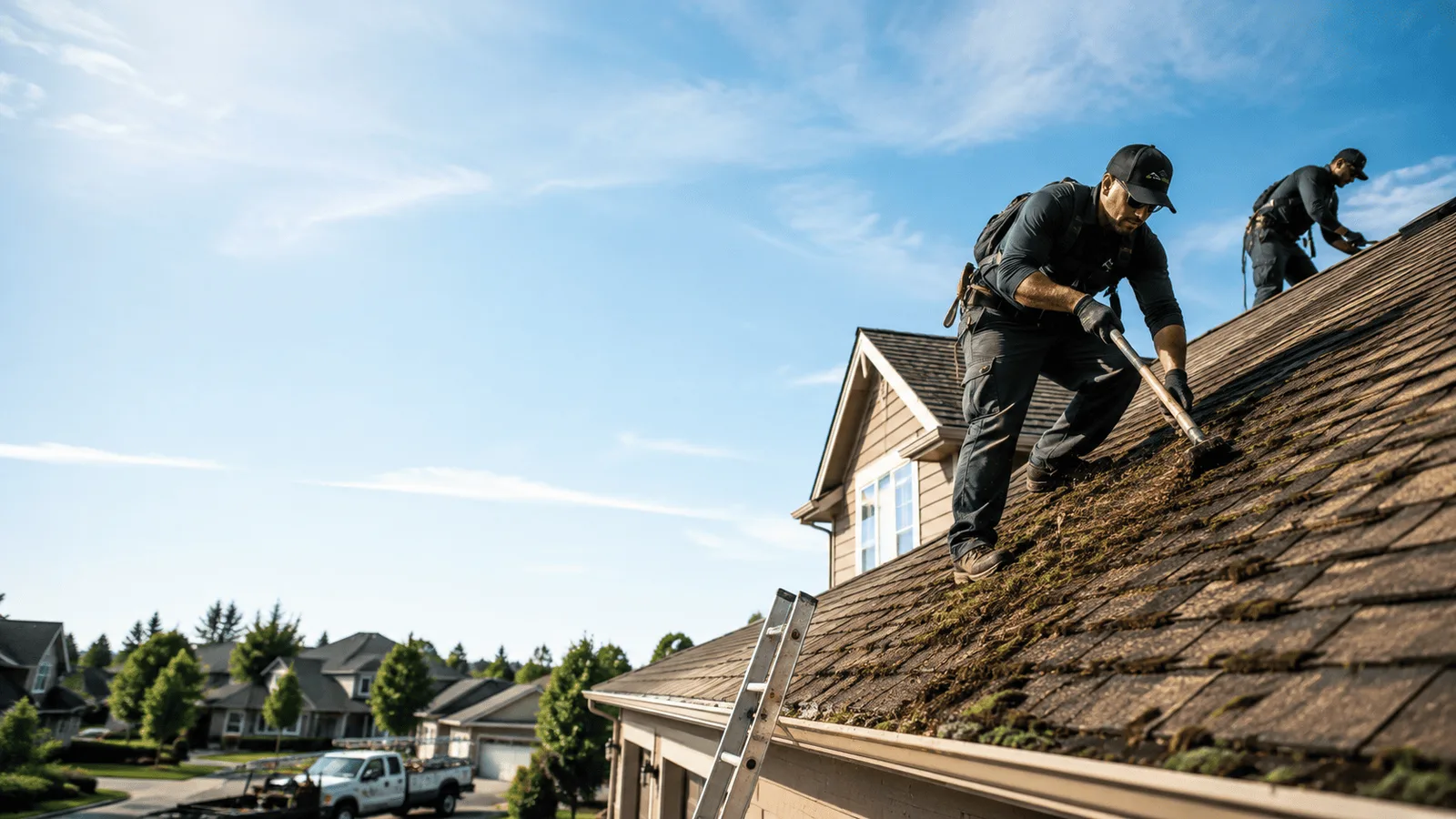 Roof Moss Removal in Minden, WV near me